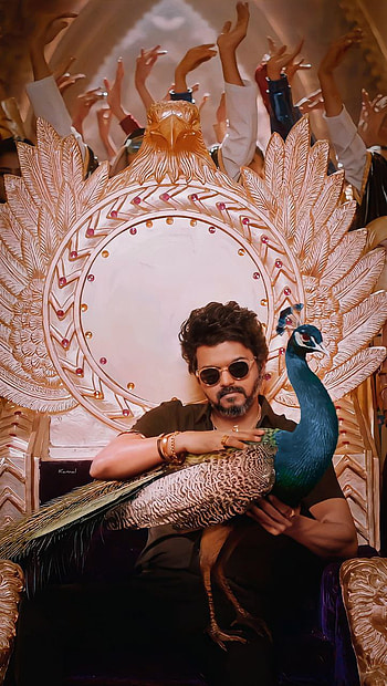 Beast Vijay, organ, sunglasses, Arabic, peacock, Black, arabic_kuthu, master HD phone wallpaper