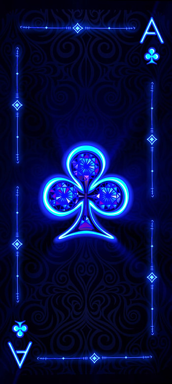 Trump Card A, fixture, electric blue, luxury, latter, alphabet A HD phone wallpaper