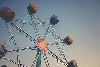 Miscellanea, Miscellaneous, Wheel, Attraction, Carousel, Merry-Go-Round HD wallpaper