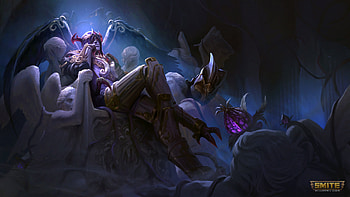Dark Angel Ah Muzen Cab Smite HD wallpaper
