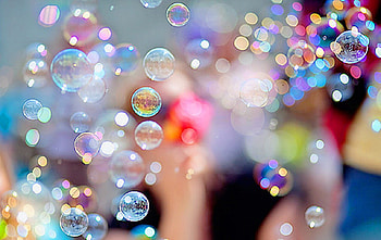 Soap bubbles, bubble, colours, abstract, soap HD wallpaper