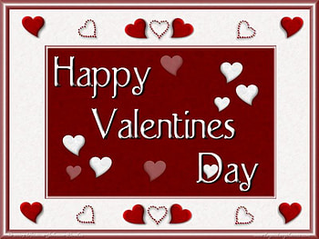 Just Happy Valentines Day, hearts, valentine, white, red HD wallpaper