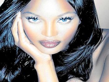 Supder Model, highest paid, naomi, super model, 2009 HD wallpaper