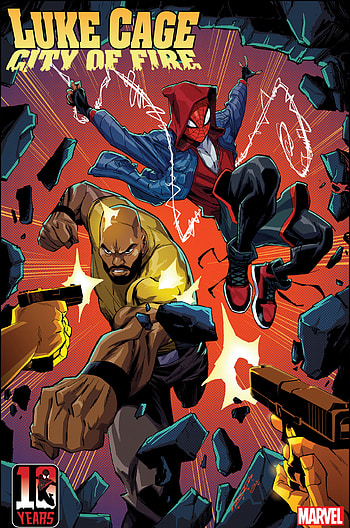 Luke Cage Comics, City of Fire, Randolph Miles Morales variant HD phone wallpaper