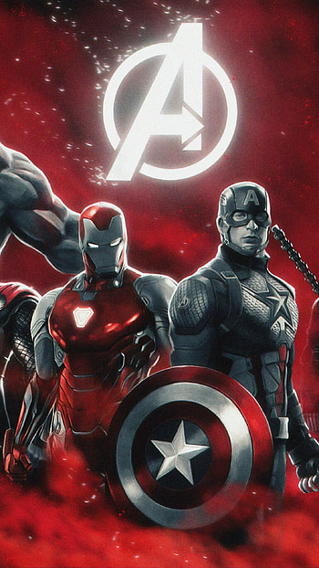 Avengers, Hulk, Thor, Iron Man HD phone wallpaper