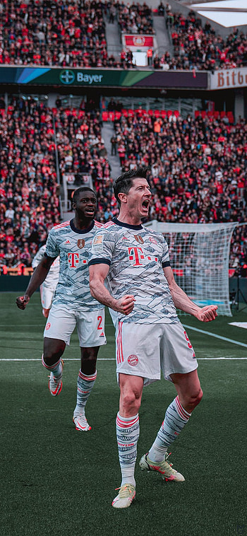 Lewandowski, Bayern Munich, football HD phone wallpaper