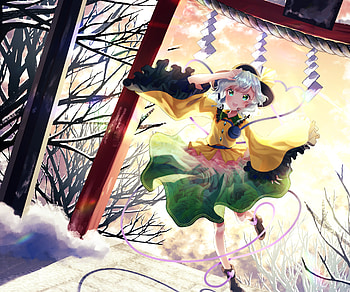 Koishi Komeiji, Koishi Komeiji, Anime, Touhou HD wallpaper