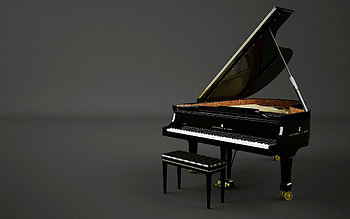 Grand Piano, Games and mirrors, Recital magic, Harmonic performance HD wallpaper