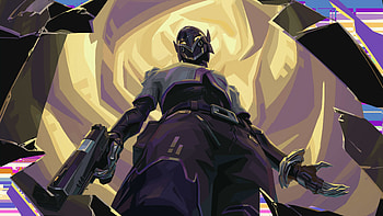 Valorant — Masked Shadow Operative, video game, Valorant HD wallpaper