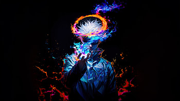 Jujutsu Kaisen 2024, jujutsu-kaisen, anime, artist, artwork, digital-art, ai, dark HD wallpaper