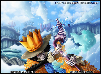 one piece, mugiwara crew, soul king, pirate, brooke HD wallpaper