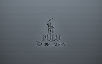 Polo Ralph Lauren, Gray logo, Creative background, Emblem HD wallpaper