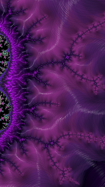Trippy Psychedelic Fractal Art, trippy, psychedelic, hippie, purple, Abstract, fractal, abstract purple HD phone wallpaper