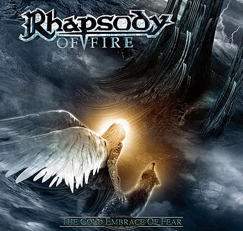 Rhapsody of Fire - The cold embrace of fear, wings, cold, angel, band, embrace, heavy, music, logo, fear, metal, fire, rhapsody HD wallpaper