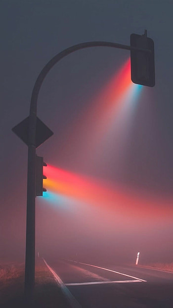 Aesthetic rainbow , Visual appeal, Serene ambiance, Colorful vibes HD phone wallpaper
