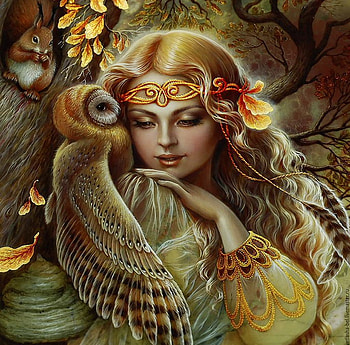 Magic fairy, animal, colorful, magic, peaceful, girl, beautiful, elf, fairy, nature, splendor HD wallpaper
