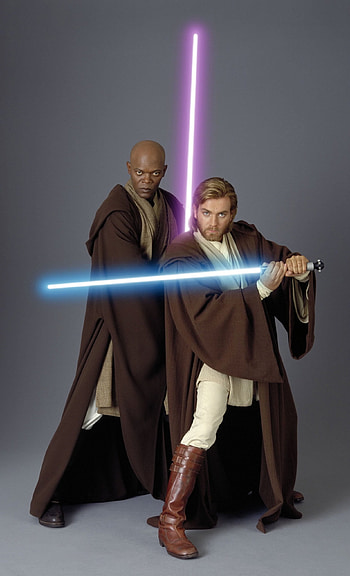 Obi-Wan Kenobi, Movies, Mace Windu HD phone wallpaper