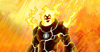 Ben !0 - Heatblast 10K, Ben 10, Ben 10: Omniverse 2, Ben 10 (2016), Ben 10 Ultimate Alien: Cosmic Destruction, Ben 10 Versus the Universe: The Movie HD wallpaper