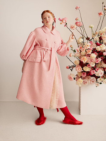 Simone Rocha x H&M, Feminine maximalism, Nordic style, Mag editorial HD phone wallpaper