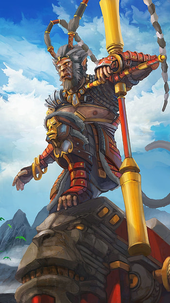 Monkey King, Chinese, Goku HD phone wallpaper