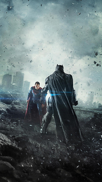 Batman v Superman HD phone wallpaper