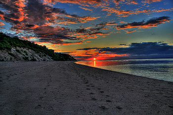 Sunset Island , island, sunset, nature HD wallpaper