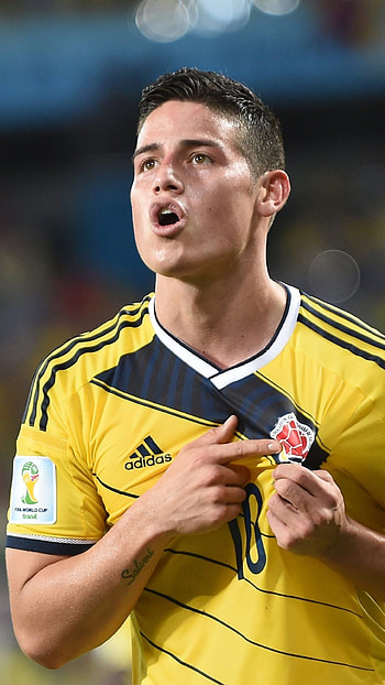 James Rodriguez, Soccer , Colombian player, Athlete's portrait HD phone wallpaper