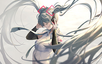 Hatsune Miku, fan art, Vocaloid, manga, Vocaloid characters, blue hair, Hatsune Miku Vocaloid HD wallpaper