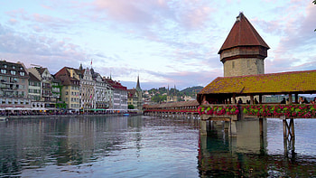 Lucern city, Lake in Switzerland, 3362815 stock video, Stock video HD wallpaper