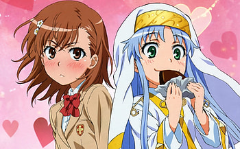 Misaka and Index, Misaka, Index, Aru, To HD wallpaper