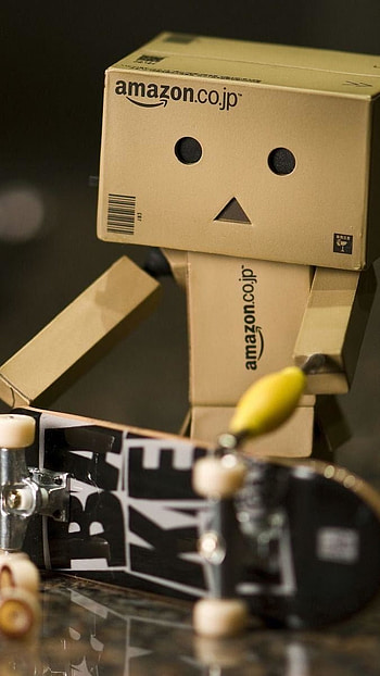 Assemblage, Danbo, Skateboard HD phone wallpaper