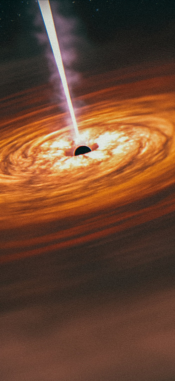 Agujero n***o, Universo, Agujeros negros, Cosmos HD phone wallpaper
