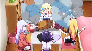 Gabriel DropOut, Episode 12, Final impressions, Clouded HD wallpaper