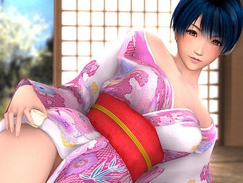 Sexy, anime, japan, red, woman, beauty HD wallpaper