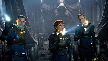 Noomi Rapace, Prometheus, Dark secrets, Intriguing sci-fi HD wallpaper
