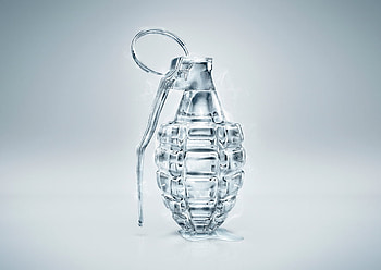 ice grenade, cool, grenade, bomb, ice HD wallpaper