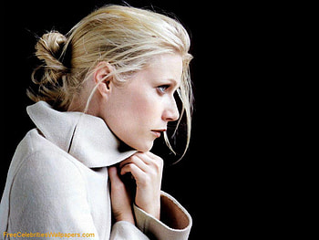 Gwyneth Paltrow, blond hair, blue eyes, overclothes, actress, female HD wallpaper