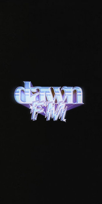 Dawn FM, Music, black HD phone wallpaper