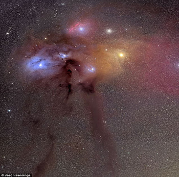 Rho Ophiuchus Nebulae Complex, space, nebula, hubble HD wallpaper