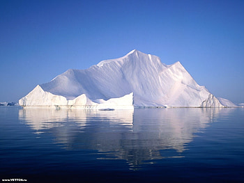 Landscape, Winter, Water, Sea, Icebergs HD wallpaper