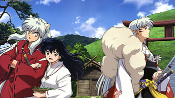 Sesshomaru, InuYasha and Kagome HD wallpaper