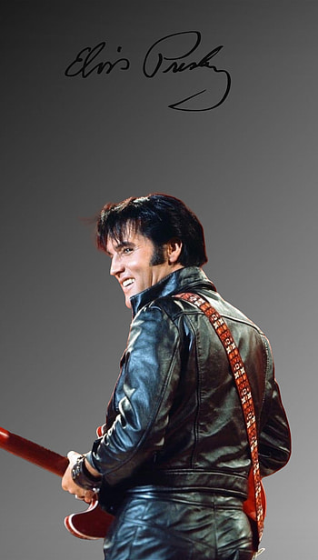 Elvis Presley, leather_jacket, comeback-special, music HD phone wallpaper