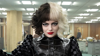 Emma Stone, Cruella, Movies, Disney HD wallpaper