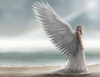 angel, other, abstract, fantasy HD wallpaper