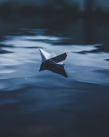Water, Miscellanea, Miscellaneous, Ship, Origami, Nautilus HD phone wallpaper
