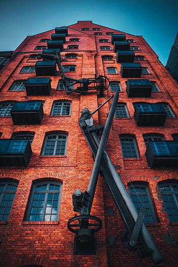 Cities, Windows, Architecture, Building, Facade, Balconies, Brick HD phone wallpaper