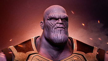 Thanos The Mad Titan Fanart , thanos, supervillain, superheroes, artist, artwork, digital-art, artstation HD wallpaper