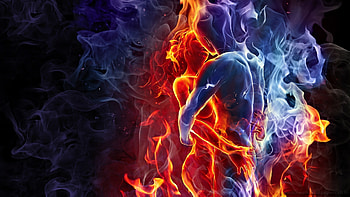 3D Fire Background Fire of 3D Wall HD wallpaper