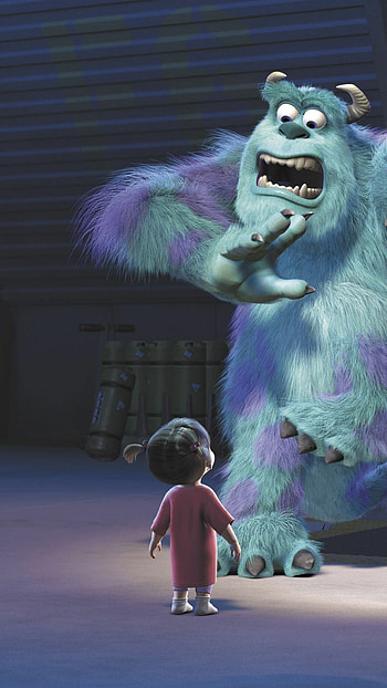 Boo and Sulley, Monsters, Inc. HD phone wallpaper