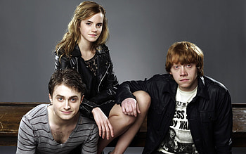Emma Watson, Rupert Grint, Daniel Radcliffe, Celebrities HD wallpaper